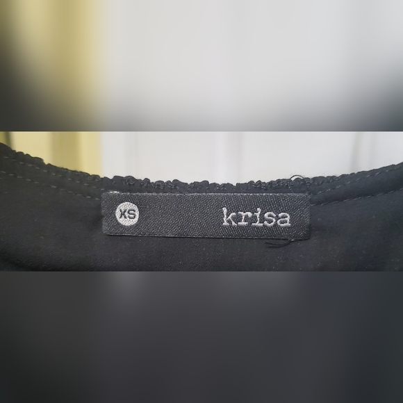 Krisa Smocked Mini Black Size XS - Picture 8 of 8